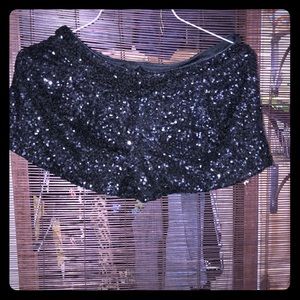 Shorts glittery